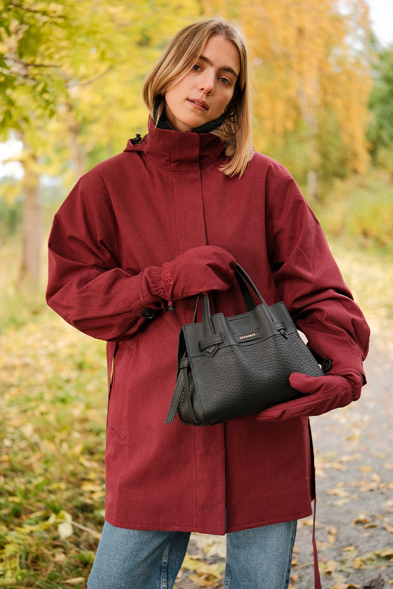 Rossby Coat Wine Red - Bilde 5