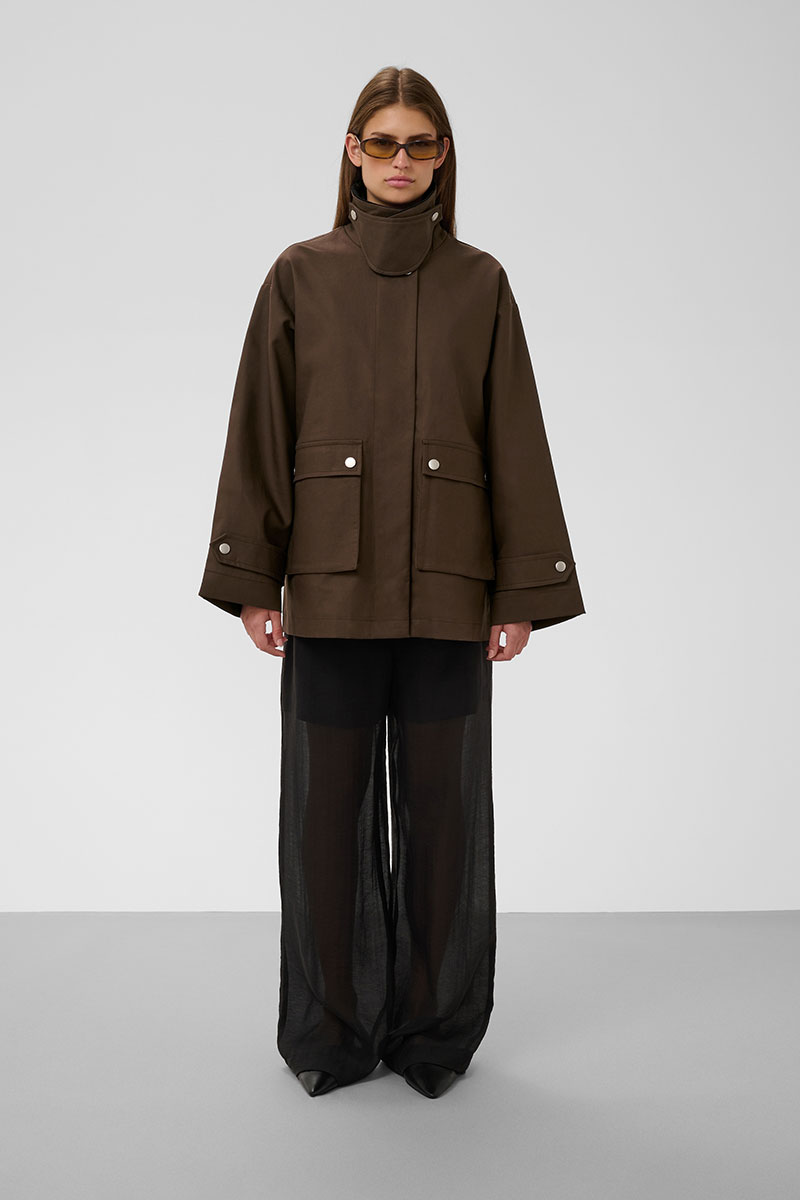 SLJennah Jacket Chocolate Brown - Bilde 2