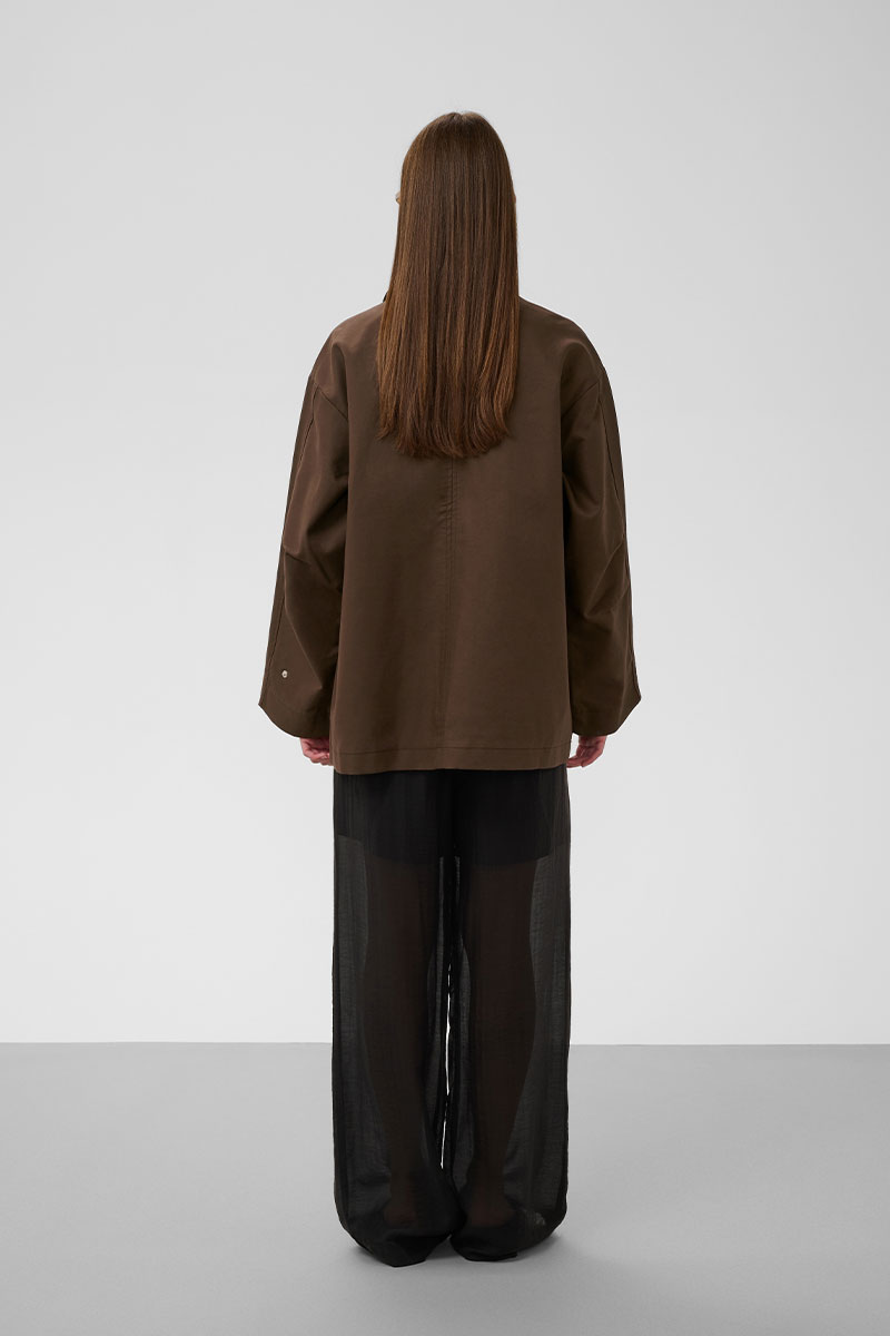 SLJennah Jacket Chocolate Brown - Bilde 4