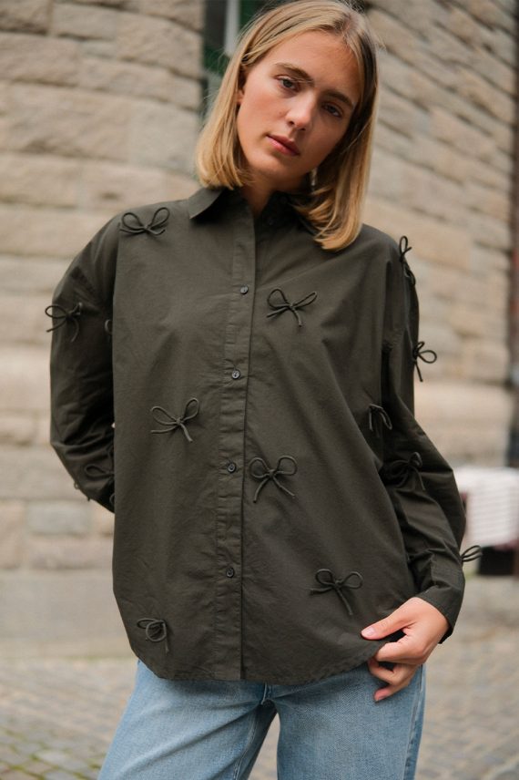 SLJoa Bow Shirt Rosin