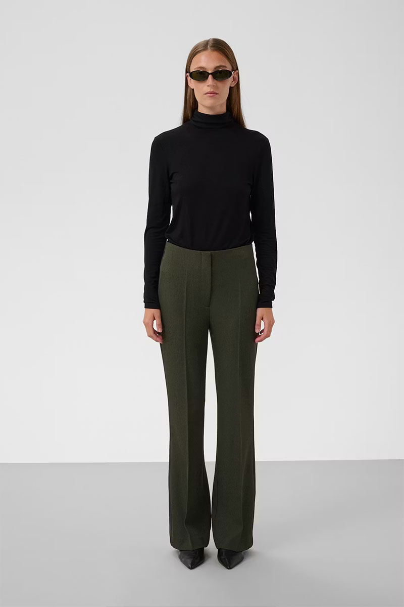 SLLilu Corinne Pants Rosin Melange - Bilde 2