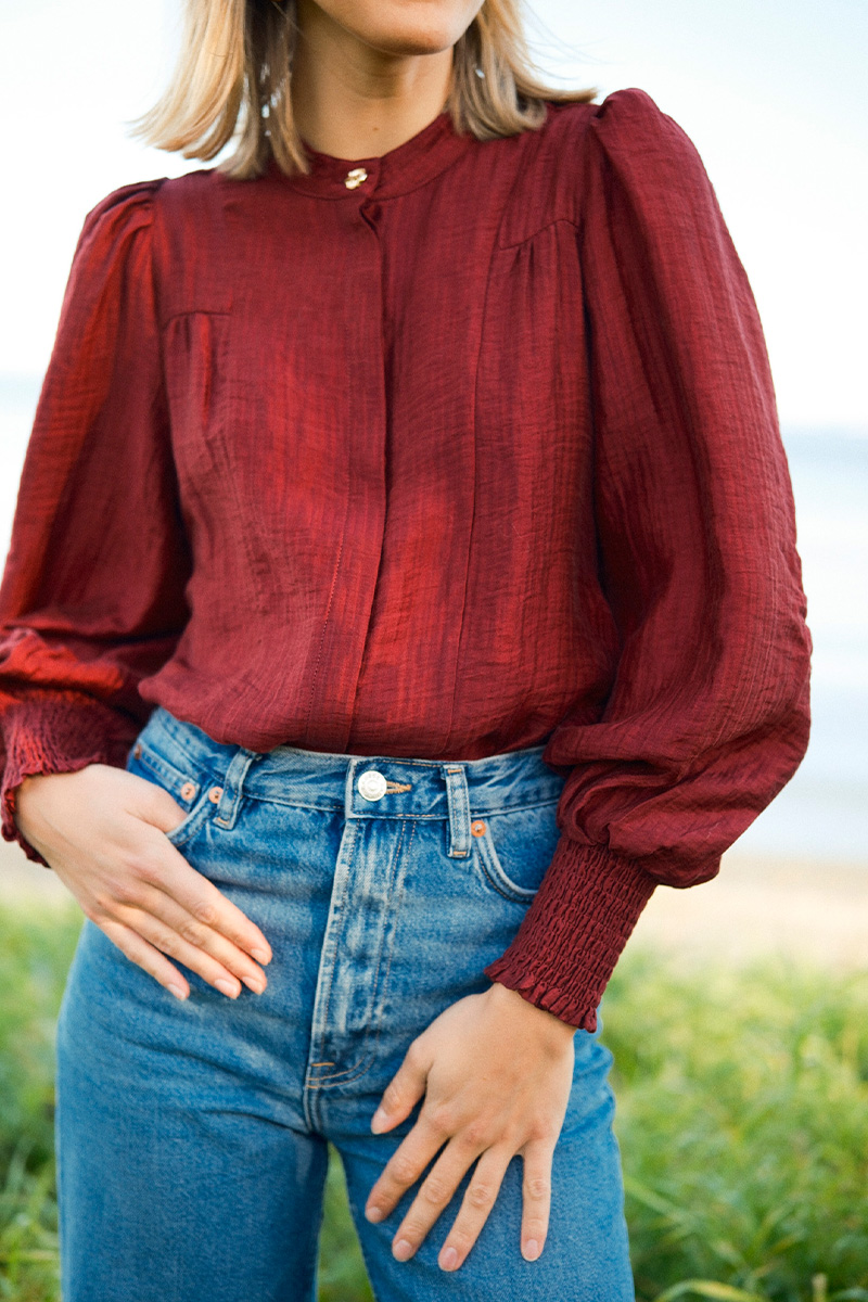 TassyCC Shirt Berry Red - Bilde 3