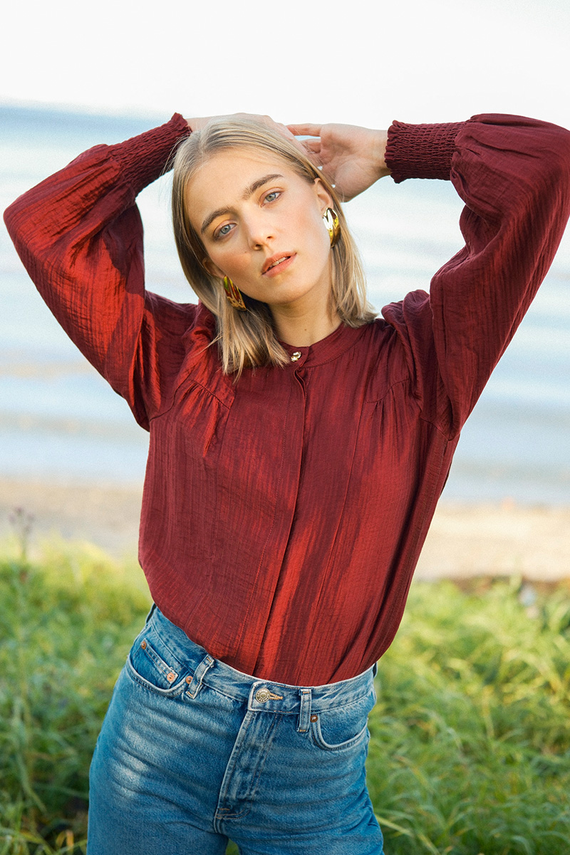 TassyCC Shirt Berry Red - Bilde 4