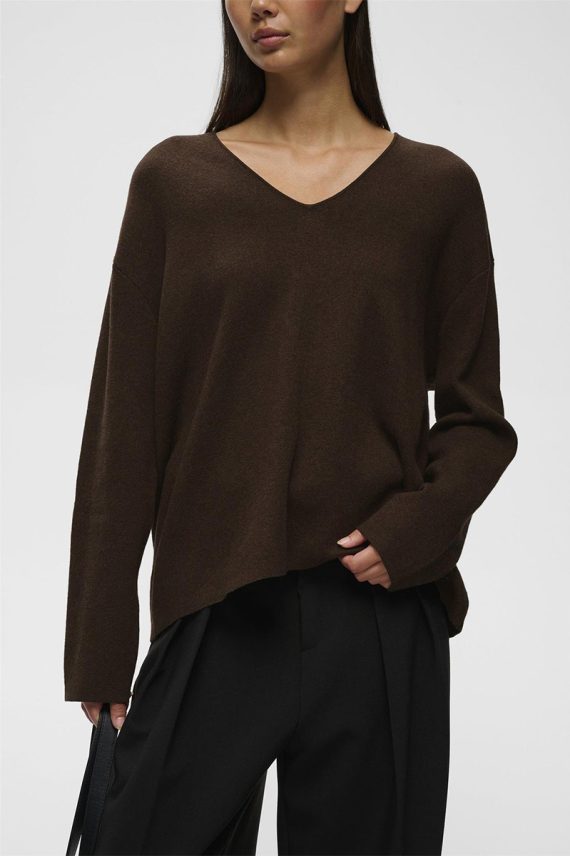 TildaIW V-Neck Chocolate