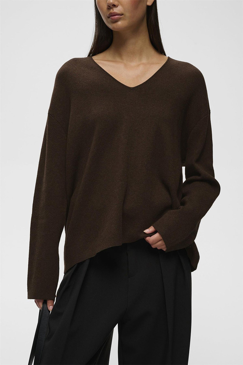 TildaIW V-Neck Chocolate