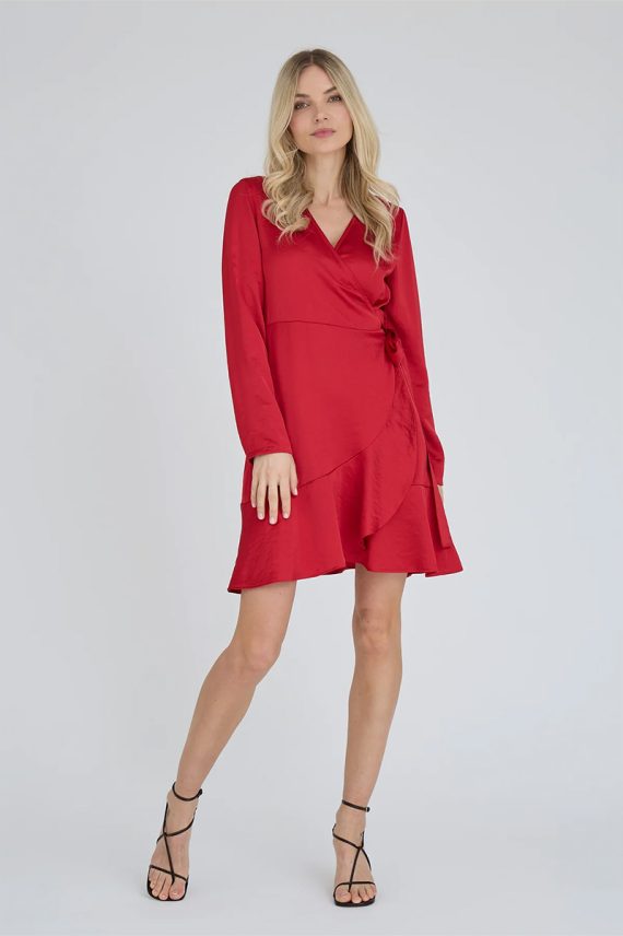Carrie Dress Rush Red