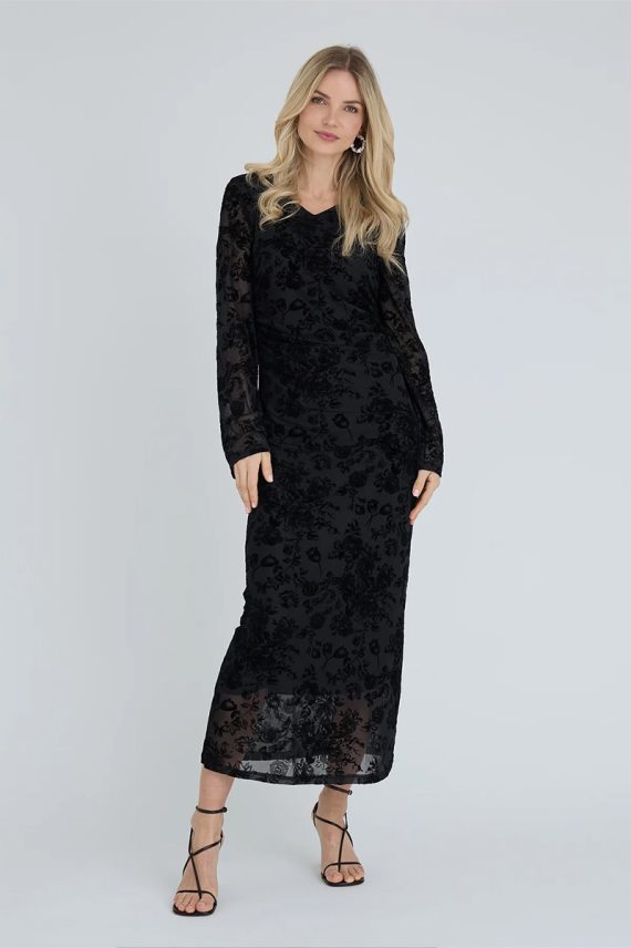 Clausine Dress Black