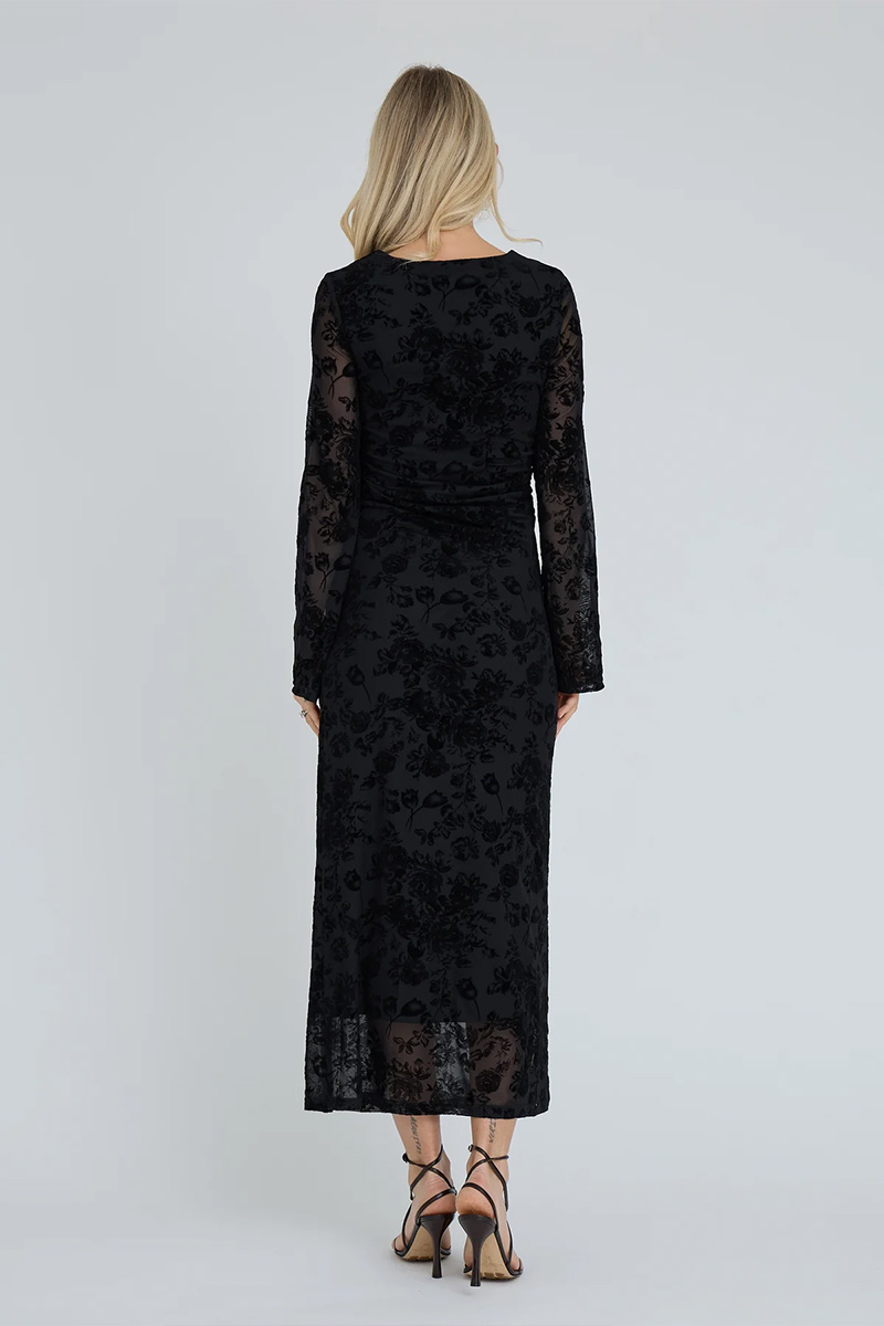 Clausine Dress Black - Bilde 2
