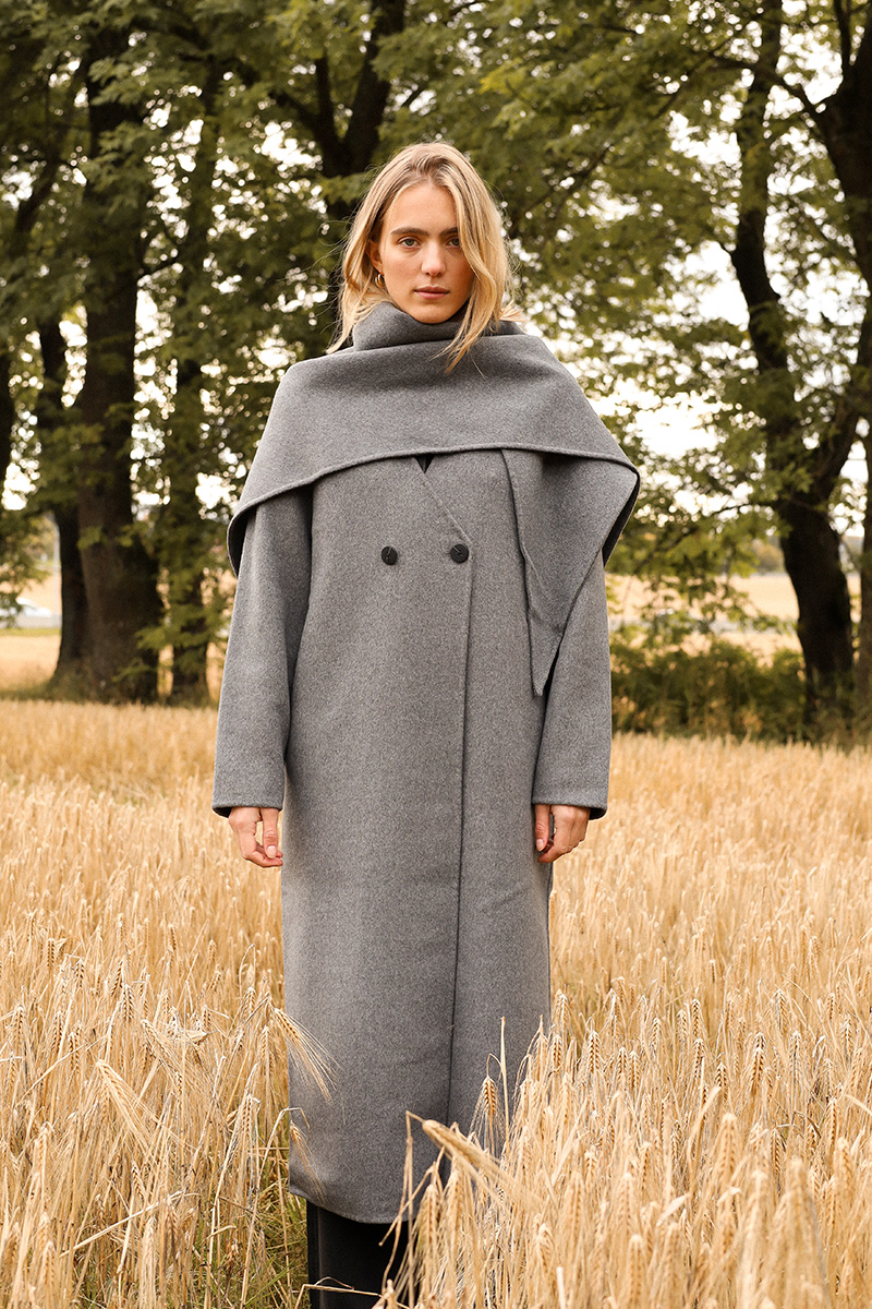 CMWilla Coat December Sky