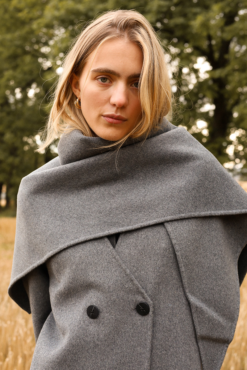 CMWilla Coat December Sky - Bilde 3