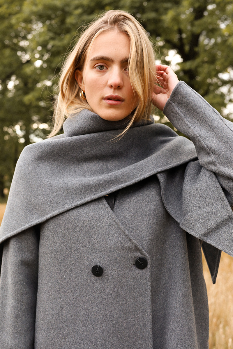 CMWilla Coat December Sky - Bilde 2
