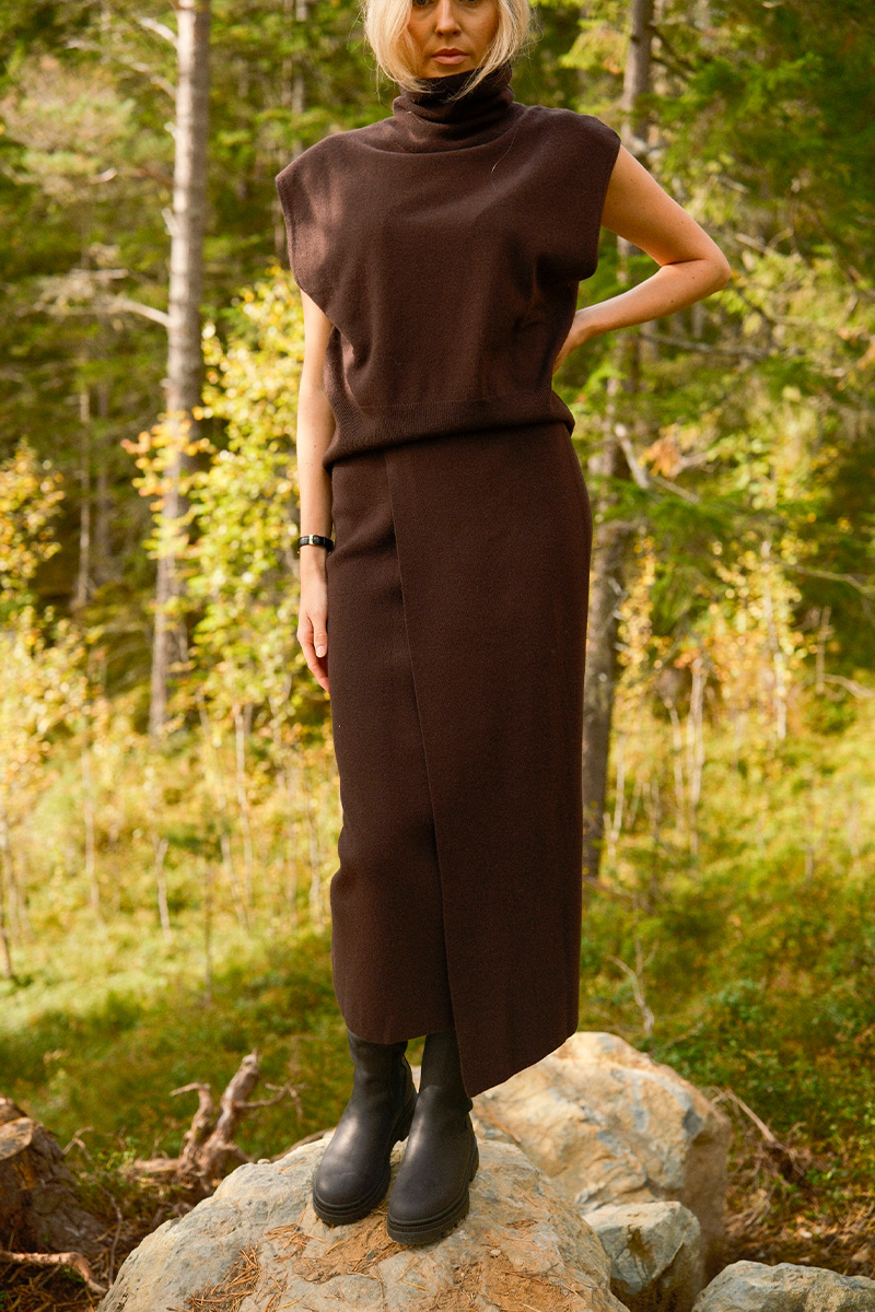 GZManzi Skirt Ganache