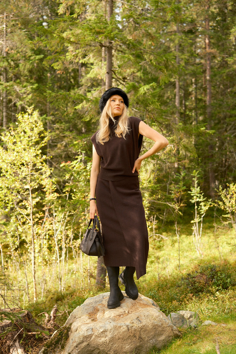 GZManzi Skirt Ganache - Bilde 2