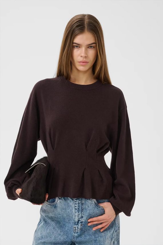 GZManzi Waist Pullover Ganache
