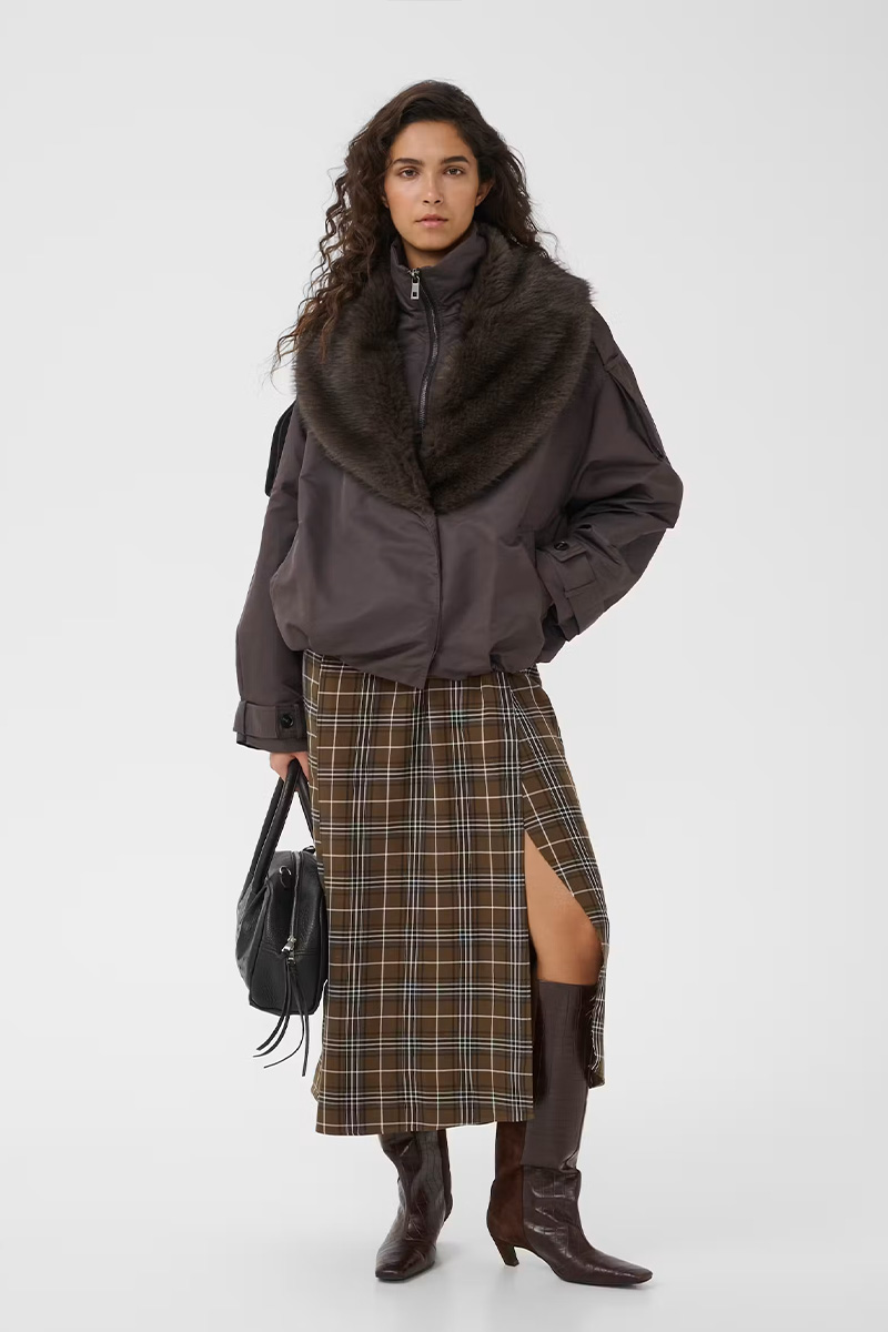 GZolina Jacket Raven/Grey - Bilde 2