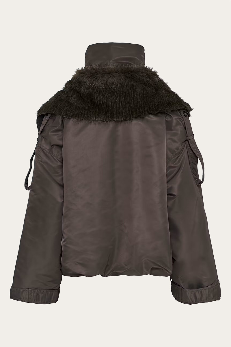 GZolina Jacket Raven/Grey - Bilde 3