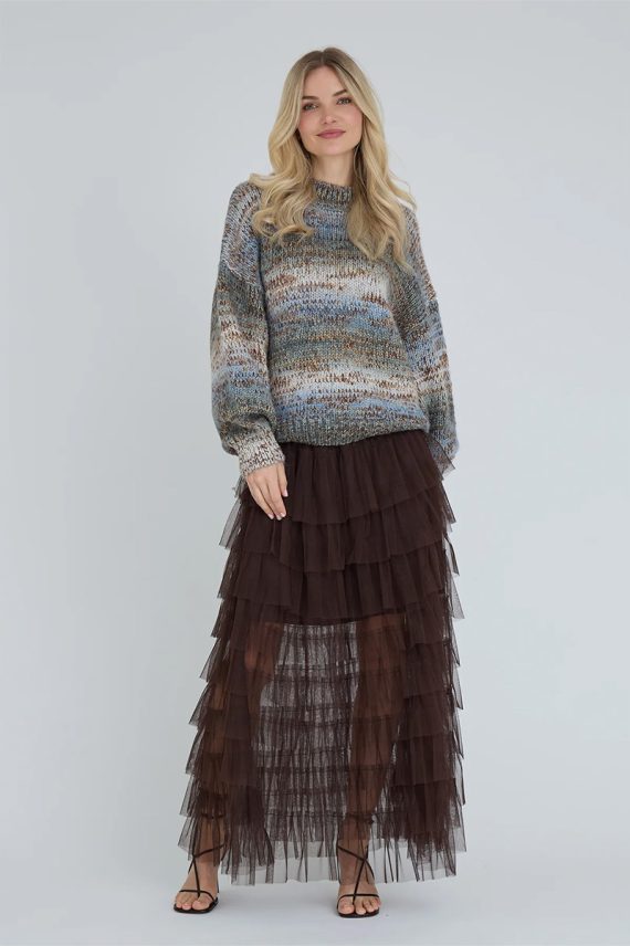 Miranda Skirt Dark Brown