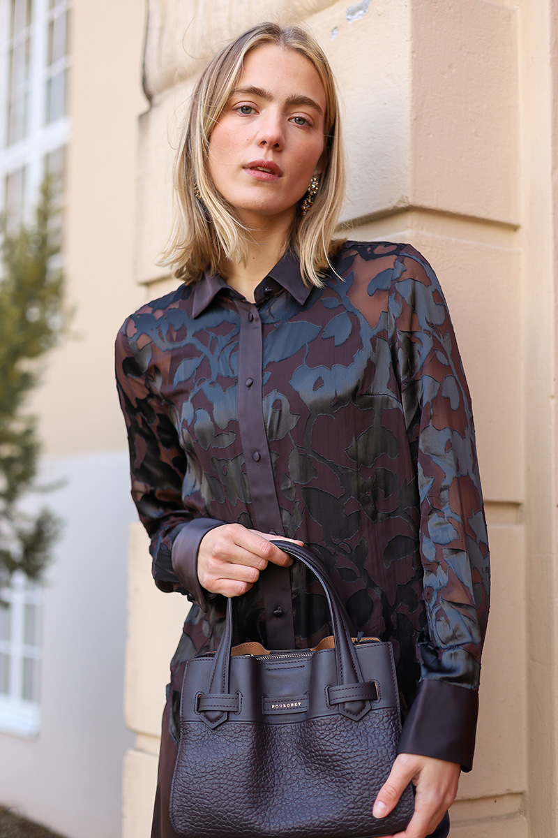 OrionIW Shirt Chocolate Brown