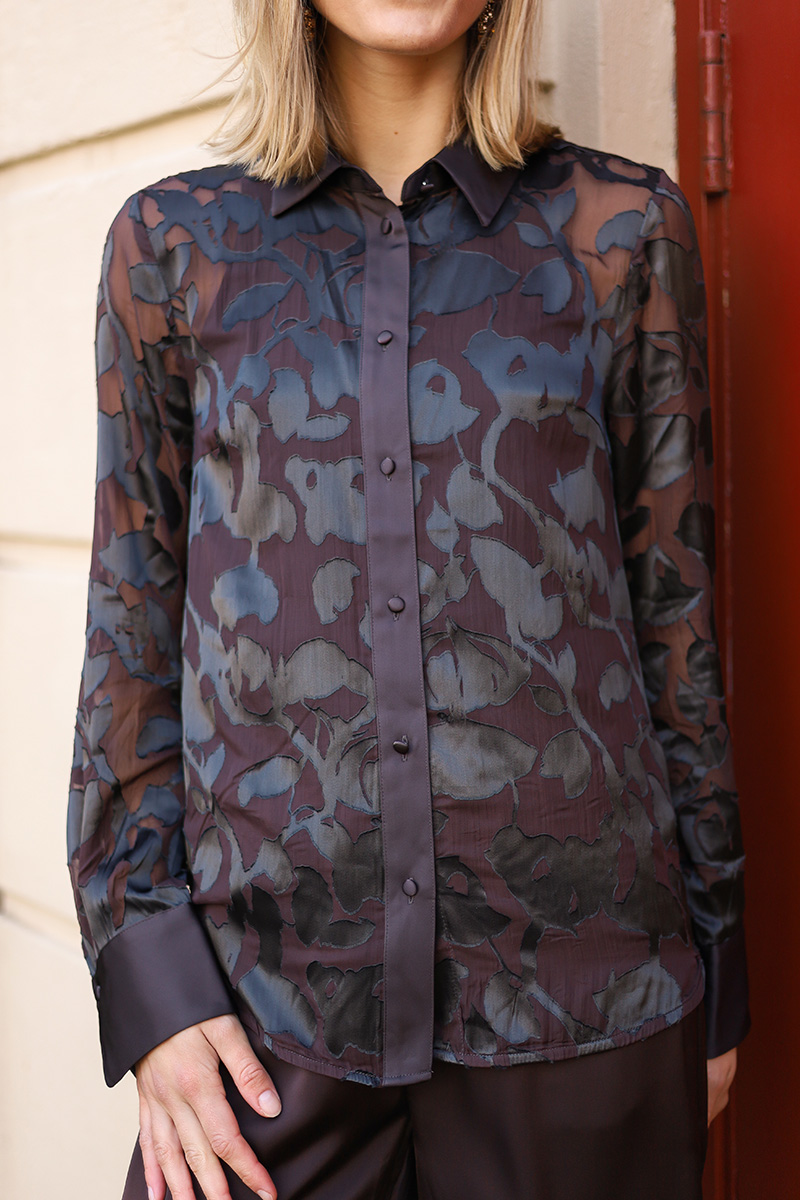 OrionIW Shirt Chocolate Brown - Bilde 2
