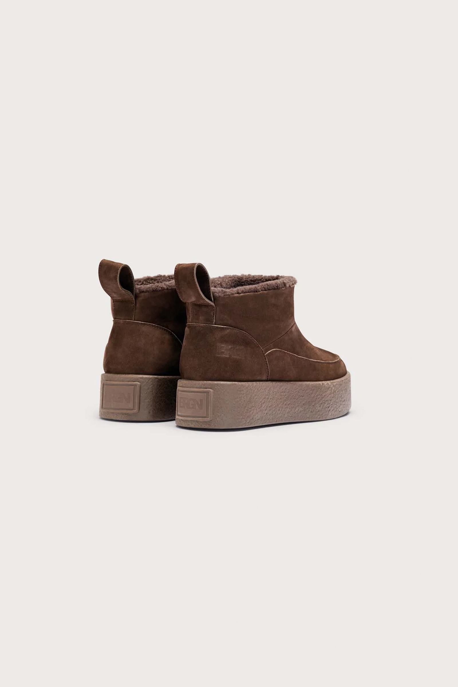 Platform Slip-In Brown - Bilde 4