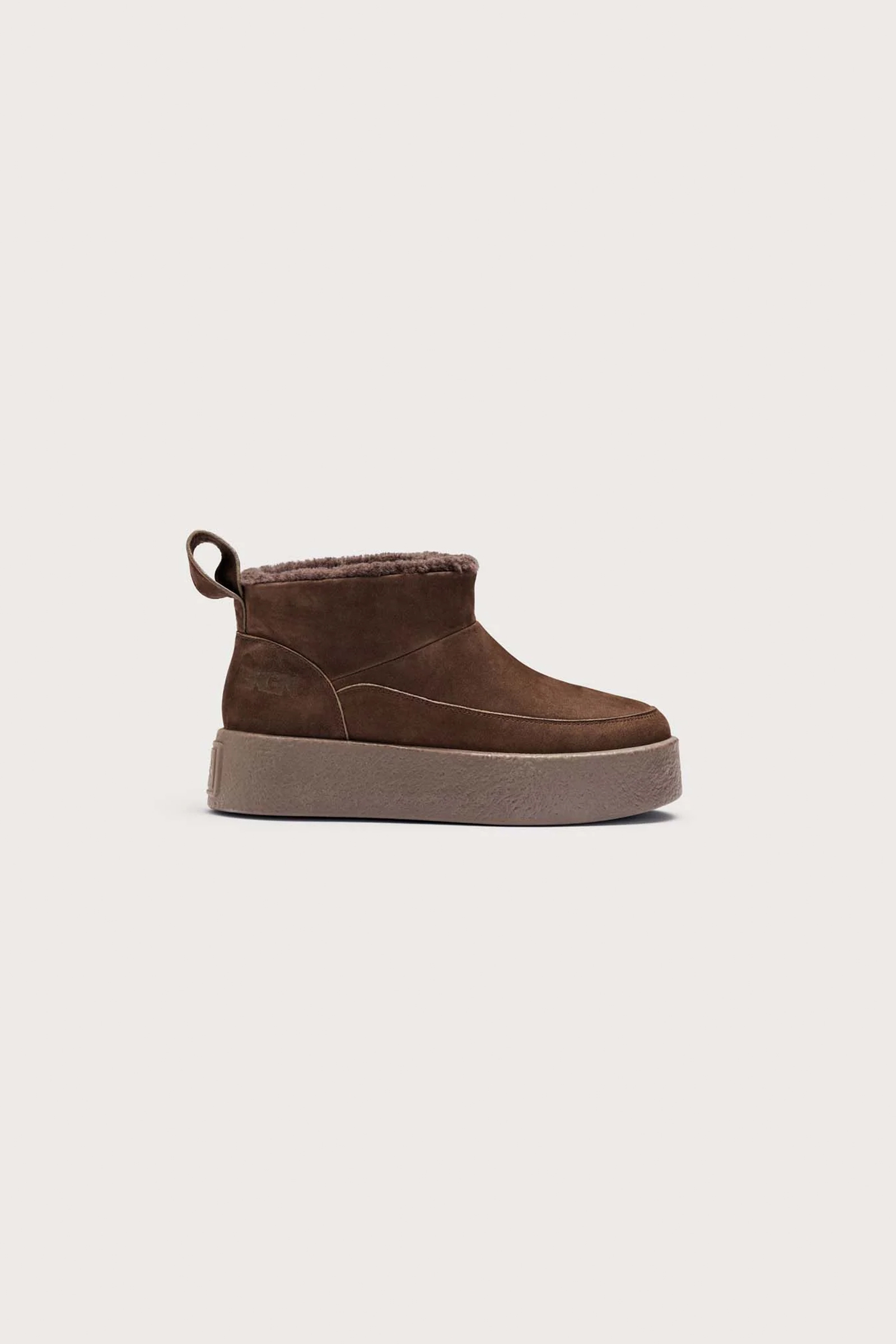 Platform Slip-In Brown - Bilde 3