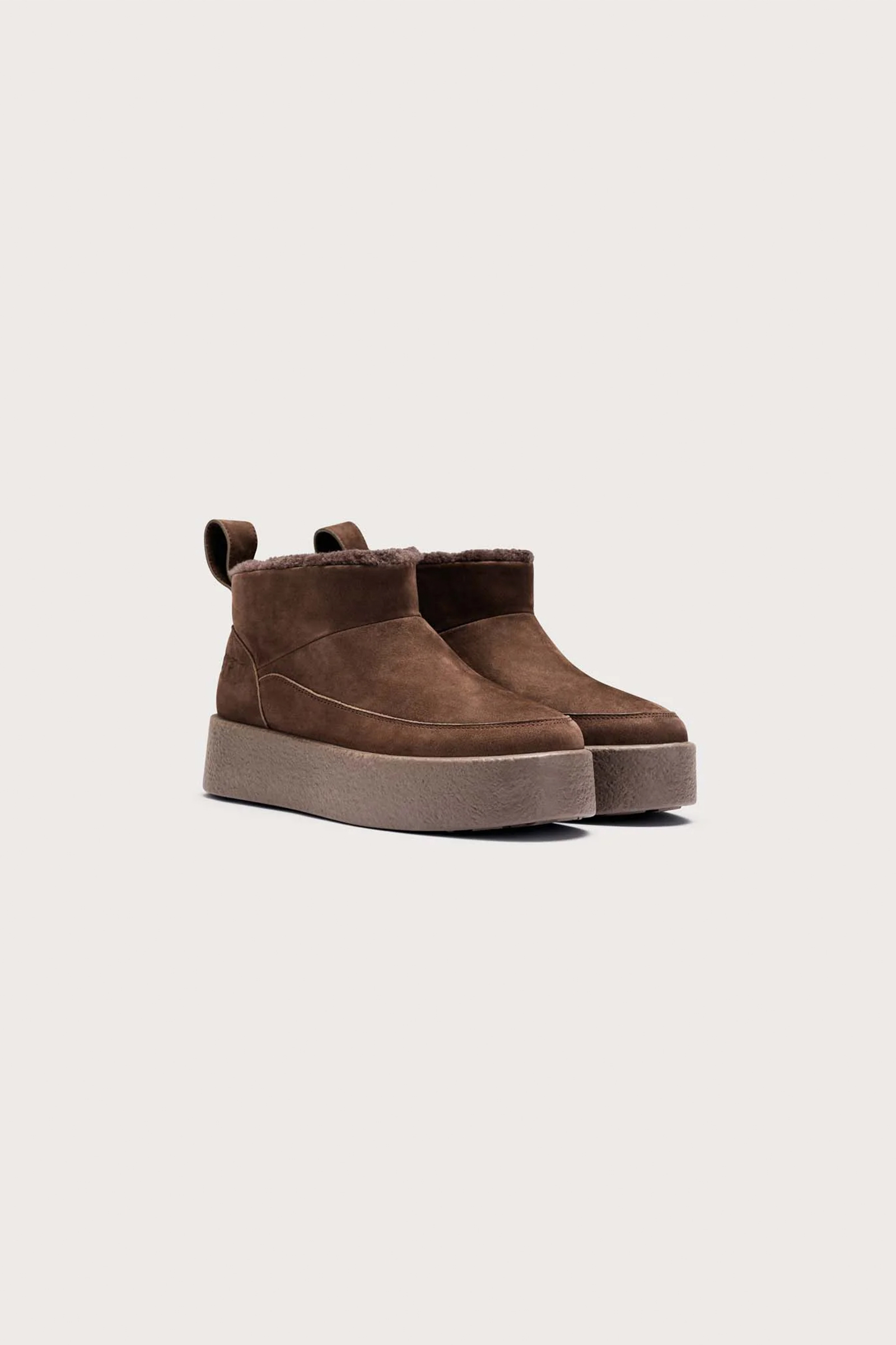 Platform Slip-In Brown - Bilde 2