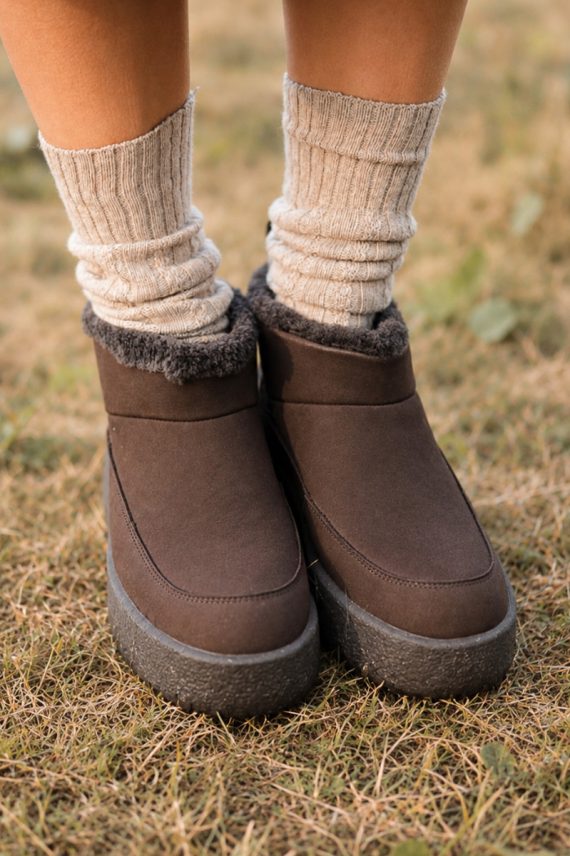 Platform Slip-In Brown