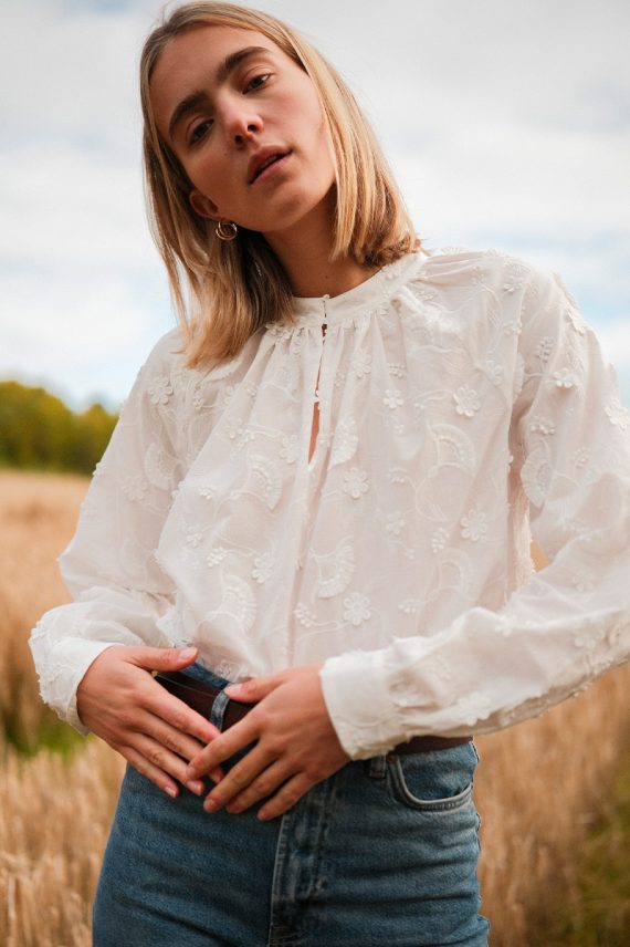 Rosalil Blouse Bright White