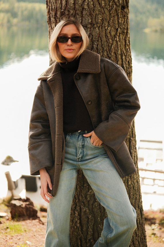 SLCharo Jacket Turkis Coffee / Brown