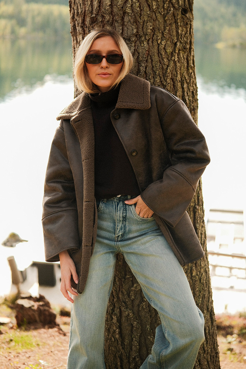 SLCharo Jacket Turkis Coffee / Brown