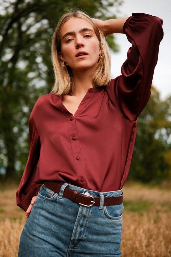 Trine Shirt Choco Truffle