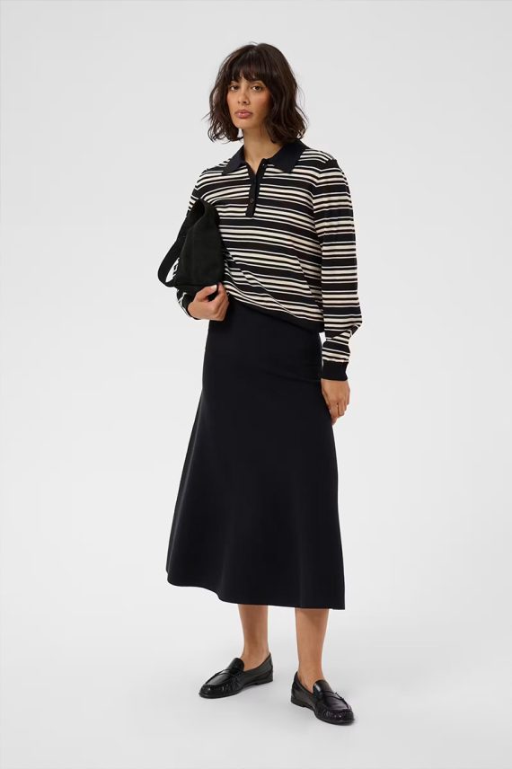 VikesaPW Skirt Black