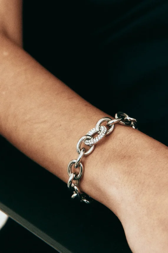 Prisma Bracelet L Silver